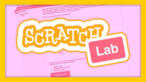 scratch test lab|how to get the scratch lab.